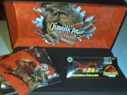 Jurassic Park Car and Card Set - Click Image to Close