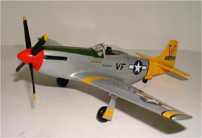 P-51D US Army Air Corp 15th Air Force Spec Cast SC-47024MSAM - Click Image to Close