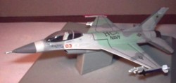 F-16 US Navy "Top Gun" 1/100 scale (5012)