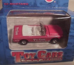 Toy Cars 1965 Mustang - Click Image to Close