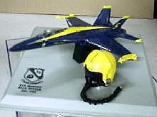 F-18 Blue Angles with Helmet 1/100 scale (7005)