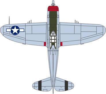 P-47D Thunderbolt 1/72, 1944 (AC032) - Click Image to Close