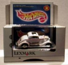 Lexmark Printing White 3 Window Coupe - Click Image to Close