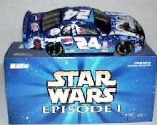 "Star Wars" 1999 Monte Carlo clear window car Jeff Gordon - Click Image to Close