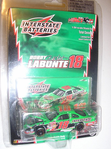 Labonte, Bobby #18 Interstate Batteries '02 Pont 1/64 TC Action - Click Image to Close