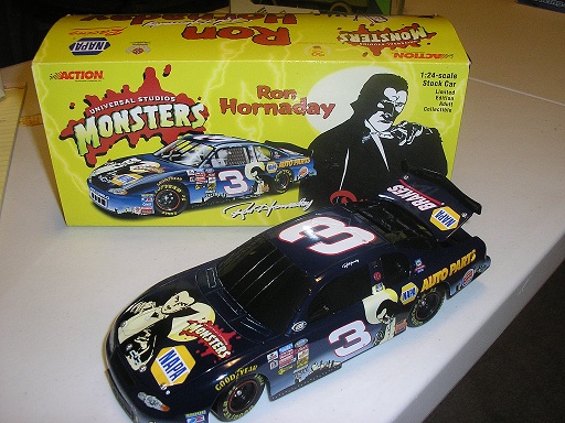 Hornaday, Ron #3 NAPA / Dracula (Earnhardt owned) 1/24 Action - Click Image to Close