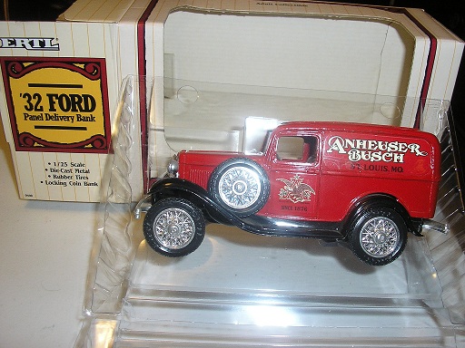 Anheuser Busch 1932 Ford panel Delivery with Eagle on the door - Click Image to Close