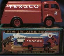 Texaco #13 1949 White Tanker - Click Image to Close