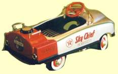 Texaco #2 Pedal Car With Workings Lights. - Click Image to Close